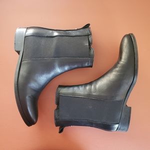 Anthropologie Rosemunde Black Leather Chelsea Boot